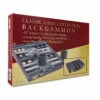 Backgammon Grey 15Inch 1 Backgammon Grey 15Inch -WINNING MOVES Shop 025766380159