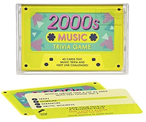 2000s Music Trivia Game - Trivia Tapes 3 2000s Music Trivia Game - Trivia Tapes