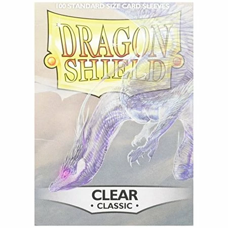 63x88 Clear Classic Sleeves - Dragon Shield - Box 100 3 63x88 Clear Classic Sleeves - Dragon Shield - Box 100