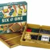 6 In 1 - Wooden Games Workshop -WINNING MOVES Shop 6in1 WoodenGamesWorkshop
