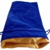 6x8 BU/GD Velvet/Satin Dice Bags -WINNING MOVES Shop 6x8 blue gold velvet satin dice bags