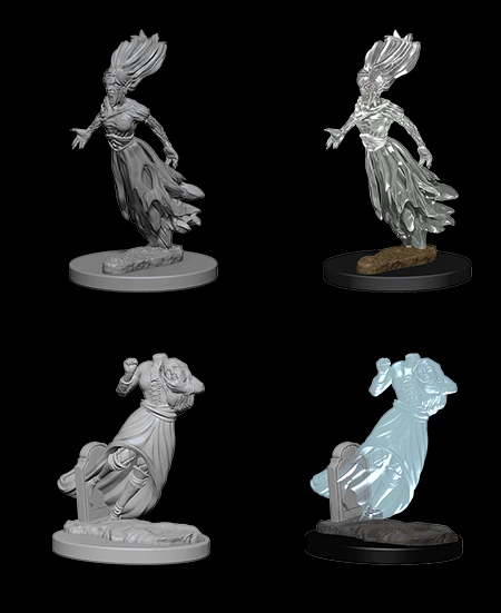 Wizkids Ghosts And Banshee- D&D Nolzurs Marvelous Unpainted Minis 3 Wizkids Ghosts And Banshee- D&D Nolzurs Marvelous Unpainted Minis