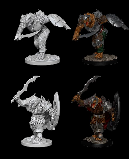 Wizkids Dragonborn Male Fighter - D&D Nolzurs Marvelous Unpainted Minis 3 Wizkids Dragonborn Male Fighter - D&D Nolzurs Marvelous Unpainted Minis