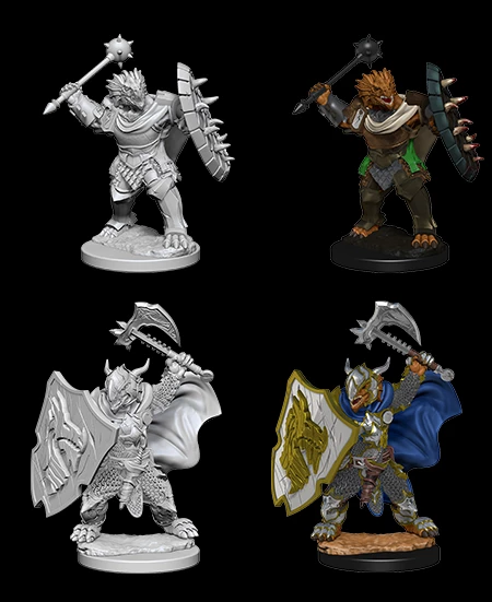 Wizkids Dragonborn Male Paladin - D&D Nolzurs Marvelous Unpainted Minis 3 Wizkids Dragonborn Male Paladin - D&D Nolzurs Marvelous Unpainted Minis