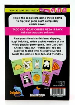 On The Flip Side - Taco Cat Goat Cheese Pizza -WINNING MOVES Shop 803979090429 1