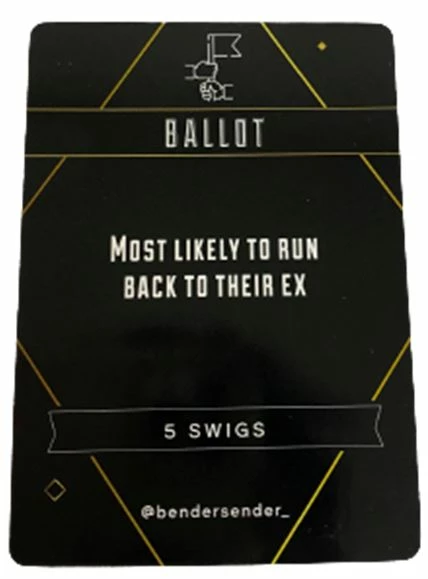 Bender Sender Drinking Game 7 Bender Sender Drinking Game - Image 5