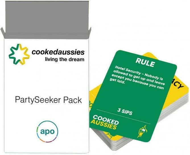 Cooked Aussies PartySeeker Pack 3 Cooked Aussies PartySeeker Pack