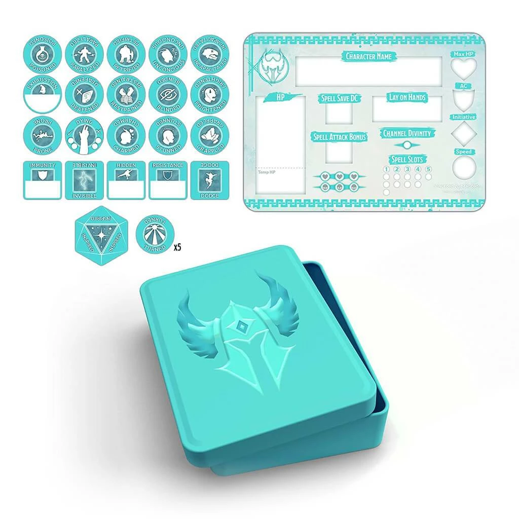 Paladin - Dungeons & Dragons Class Token Set 3 Paladin - Dungeons & Dragons Class Token Set