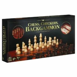 Deluxe Chess, Checkers And Backgammon