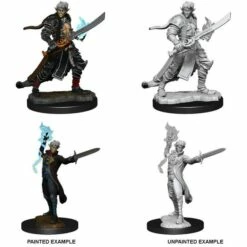 Wizkids Elf Male Magus - Pathfinder Deep Cuts Unpainted Miniatures NEW