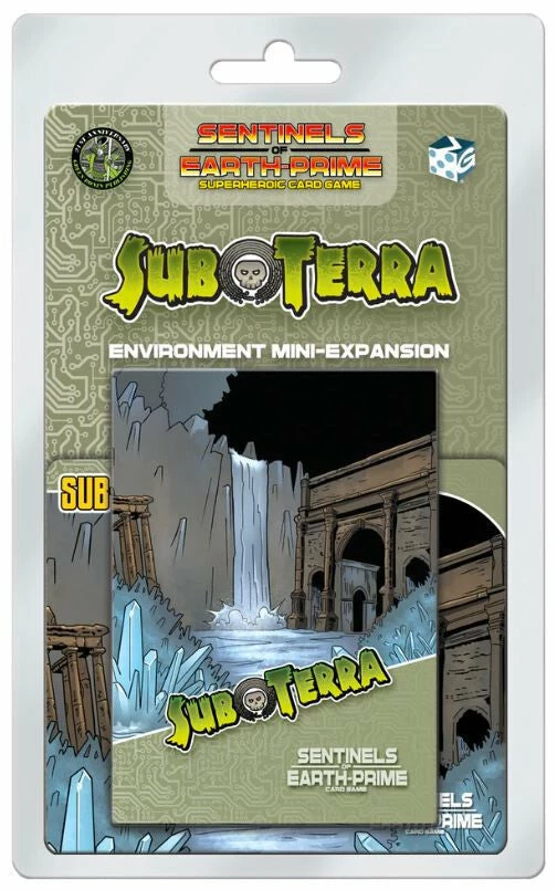 Sub-Terra Enviroment Mini Expansion Deck - Sentinels Of Earth Prime SCG 3 Sub-Terra Enviroment Mini Expansion Deck - Sentinels Of Earth Prime SCG