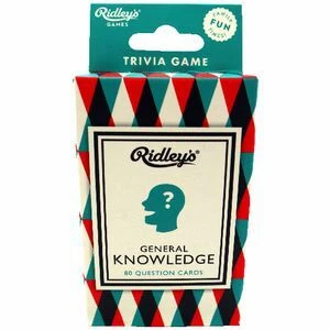General Knowledge - 80 Question Cards - Ridleys 3 General Knowledge - 80 Question Cards - Ridleys
