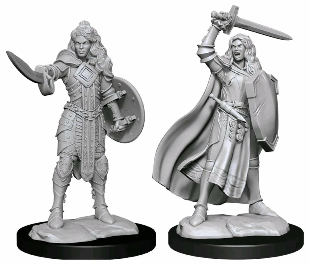 Human Female Champion - Pathfinder Deep Cuts Unpainted Miniatures 3 Human Female Champion - Pathfinder Deep Cuts Unpainted Miniatures