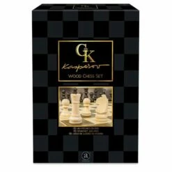 Kasparov Chess Set Wood