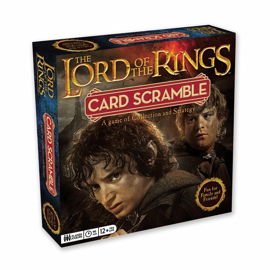 Lord Of The Rings Card Scramble Board Game 3 Lord Of The Rings Card Scramble Board Game