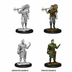 Half-Elf Male Bard - D&D Nolzurs Marvelous Unpainted Minis AUG 2020