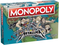 WINNING MOVES Monopoly - Metallica World Tour