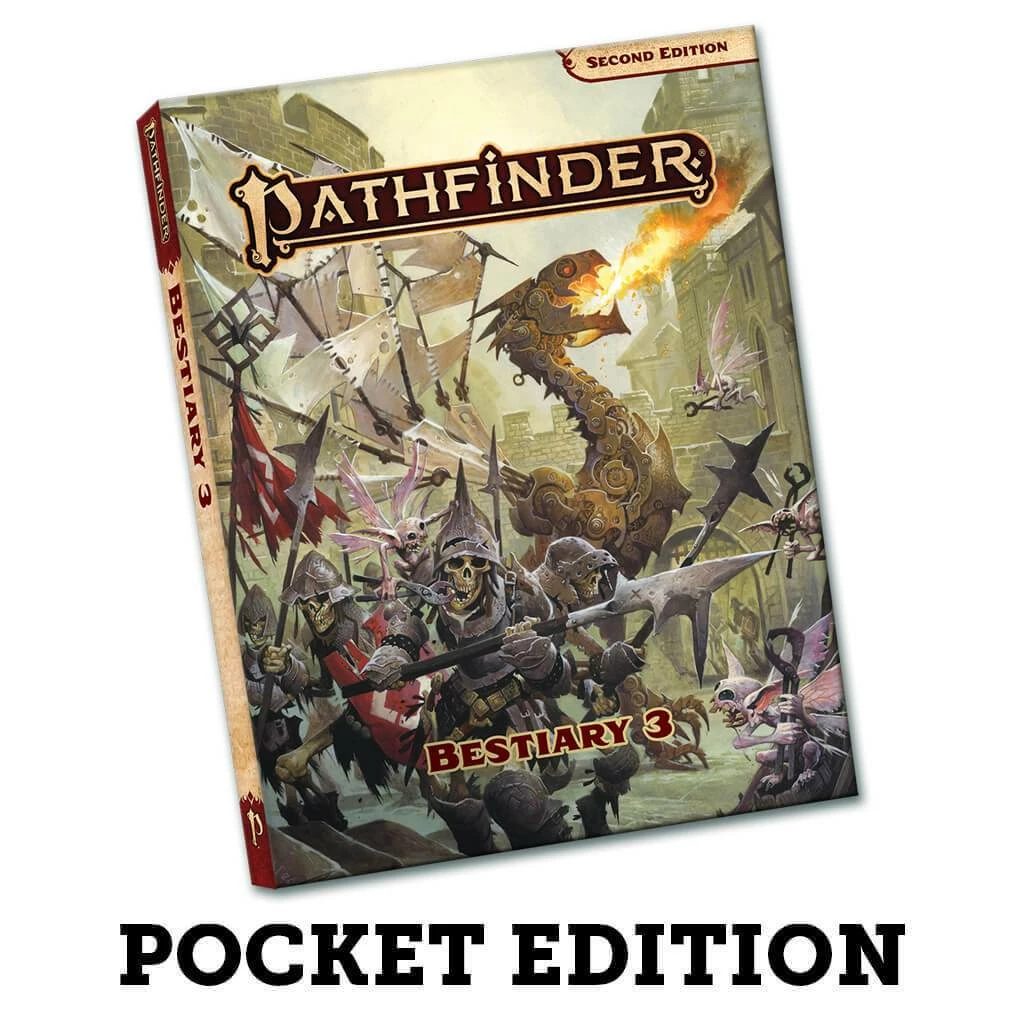 Bestiary 3 - Pathfinder Pocket Edition 3 Bestiary 3 - Pathfinder Pocket Edition