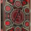 RED- Avengers Playing Cards - Theory 11 2 RED- Avengers Playing Cards - Theory 11 -WINNING MOVES Shop RED AvengersPlayingCards Theory11