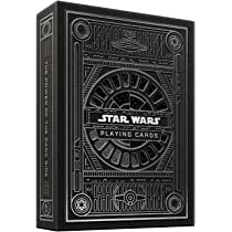 Silver On Dark Grey - Star Wars Playing Cards - Theory 11
