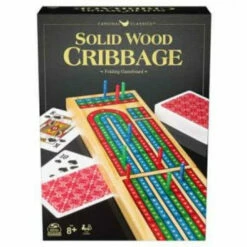 Solid Wood Cribbage - Cardinal Classics