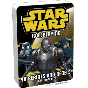 Star Wars Roleplaying Game - Imperials & Rebels 3 Adversary Pack 3 Star Wars Roleplaying Game - Imperials & Rebels 3 Adversary Pack
