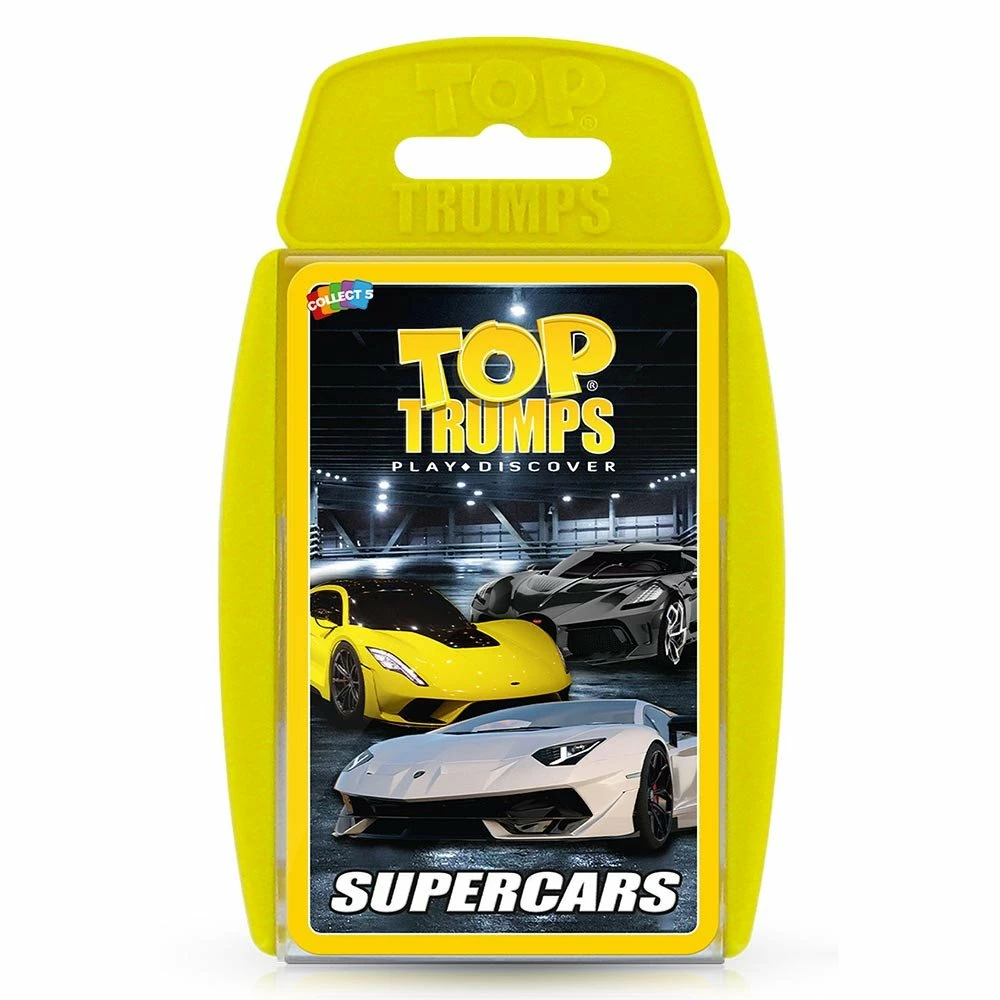 WINNING MOVES Top Trumps - Super Cars 3 WINNING MOVES Top Trumps - Super Cars
