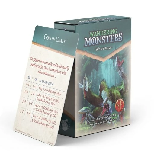 Wandering Monsters - Waterways: D&D 5E 3 Wandering Monsters - Waterways: D&D 5E