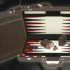 18Inch Brown Leather Backgammon - K1208DR -WINNING MOVES Shop backgammon dal rossi 18inch leather brown
