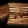 Backgammon- Dal Rossi- 19Inch Walnut 1 Backgammon- Dal Rossi- 19Inch Walnut -WINNING MOVES Shop backgammon dal rossi 18inch walnut