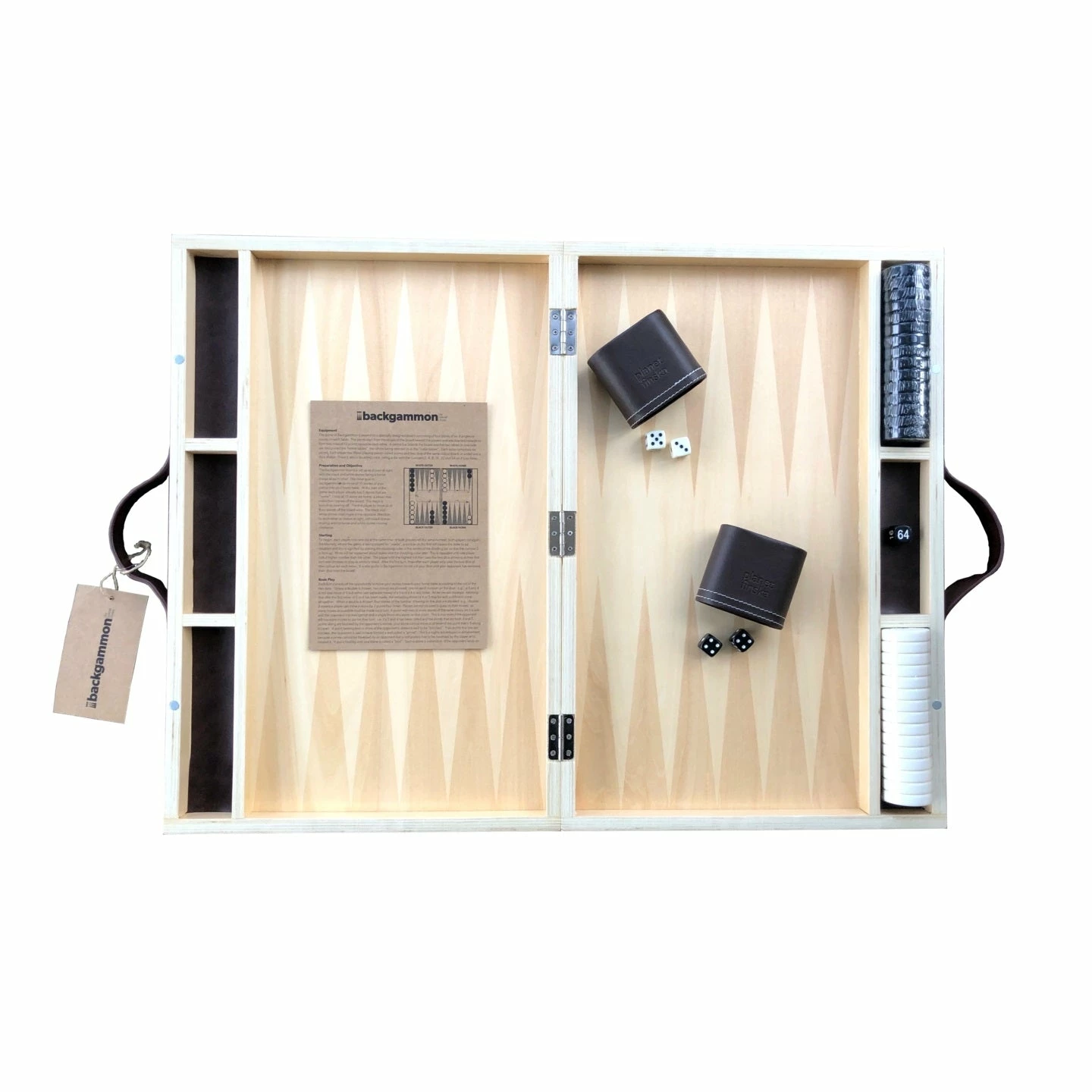 Backgammon 18inch Wood 3 Backgammon 18inch Wood