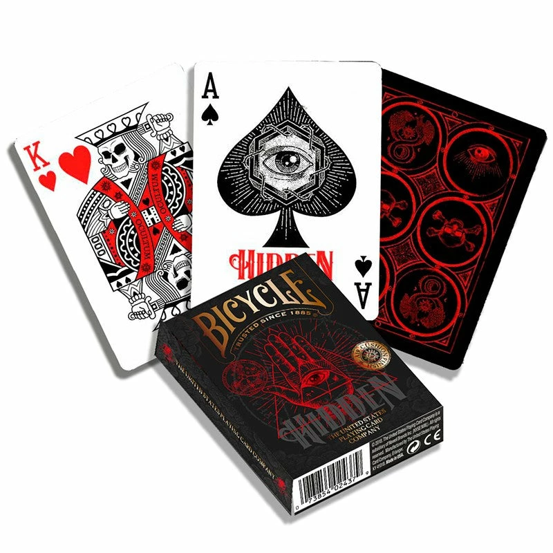 Bicycle Cards- Hidden 3 Bicycle Cards- Hidden