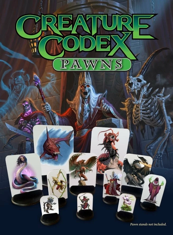Creature Codex Pawns - 5e 3 Creature Codex Pawns - 5e