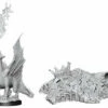 Wizkids Dragon Wyrmling Gold And Small Treasure Pile - Nolzurs Marvelous Cuts Unpainted Miniatures -WINNING MOVES Shop dragon wyrmiling gold nolzurs marvelous cuts unpainted miniatures