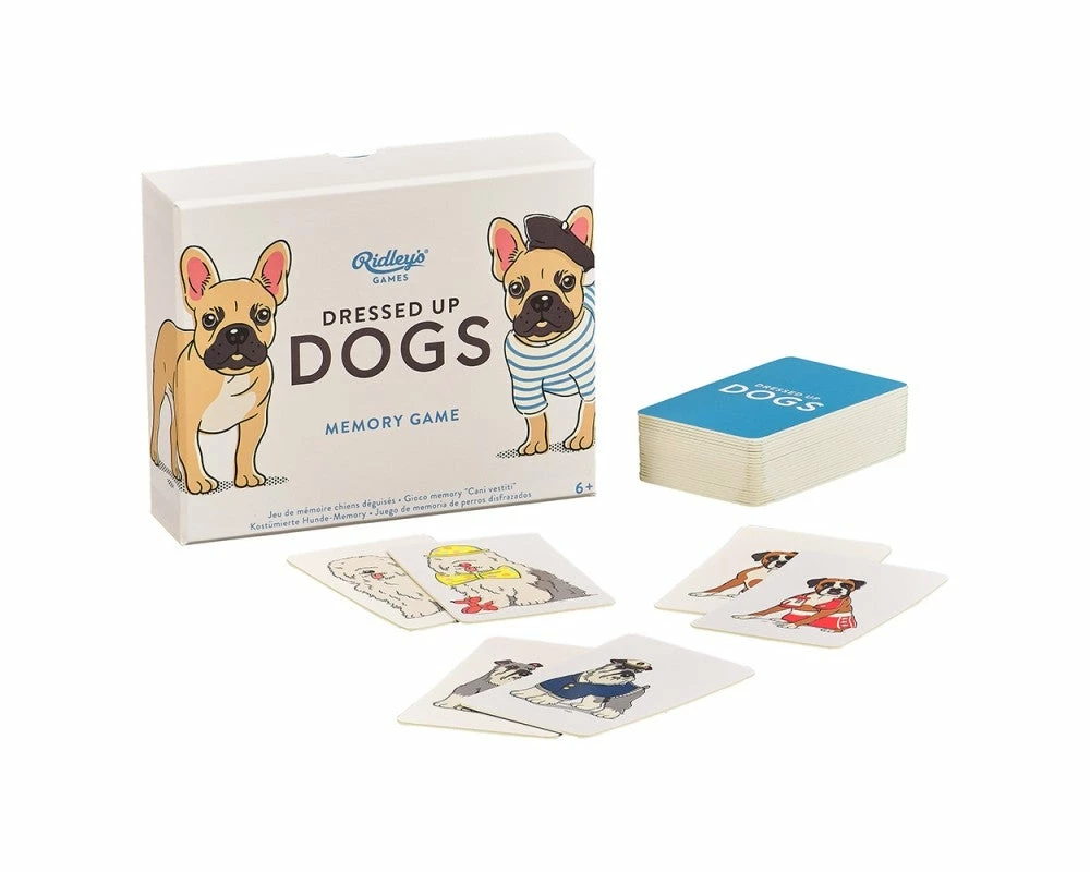 Dressed Up Dogs Memory Game 3 Dressed Up Dogs Memory Game