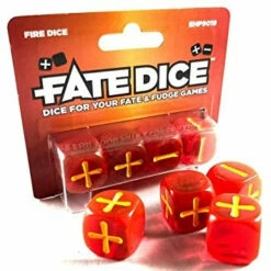 Fate Dice- Fire Dice