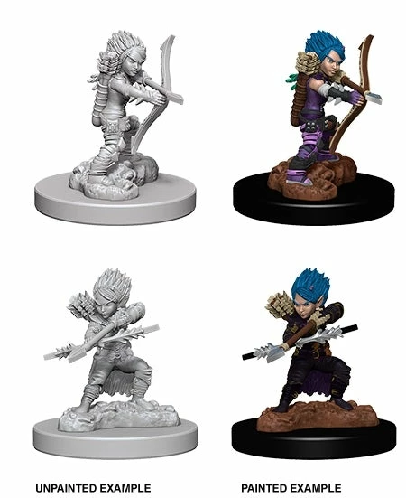 Wizkids Gnome Female Rogue - Pathfinder Deep Cuts Unpainted Miniatures 3 Wizkids Gnome Female Rogue - Pathfinder Deep Cuts Unpainted Miniatures