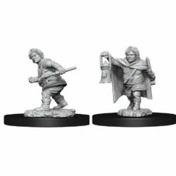 Wizkids Halfling Male Rogue - D&D Nolzurs Marvelous Unpainted Minis NEW