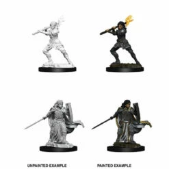 Wizkids Human Female Paladin - Nolzurs Marvelous Unpainted Miniatures