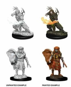 Wizkids Human Male Druid #2 - D&D Nolzurs Marvelous Unpainted Minis