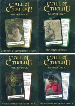 Keepers Decks - Call Of Cthulhu 7th Edition