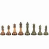 L2227DR - Antique Green/Copper Staunton PIECES ONLY 2 L2227DR - Antique Green/Copper Staunton PIECES ONLY -WINNING MOVES Shop l2227dr antique greencopper staunton pieces only