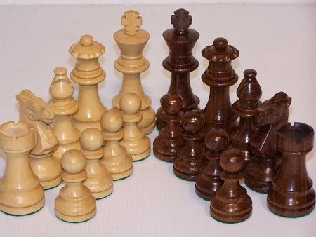 L3020DR - 95mm Rosewood Staunton PIECES ONLY 3 L3020DR - 95mm Rosewood Staunton PIECES ONLY