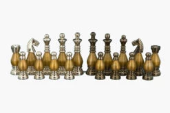 L356638633DR Set - Gold/Black 100mm Staunton Chess SET
