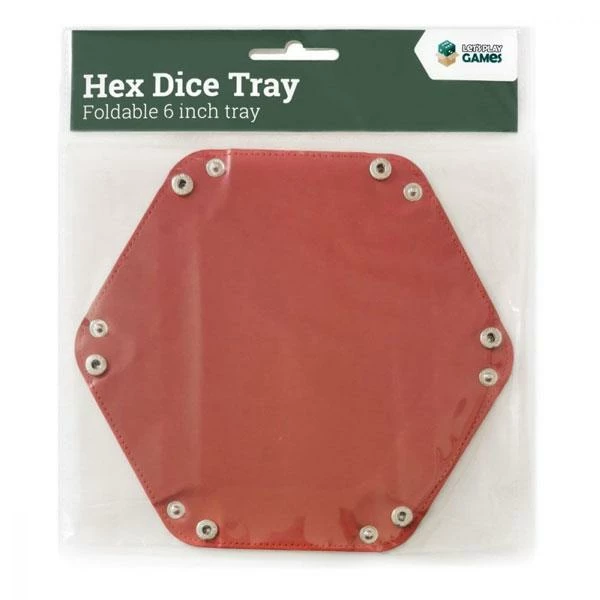 Red 6 Inch Dice Tray - LPG 3 Red 6 Inch Dice Tray - LPG