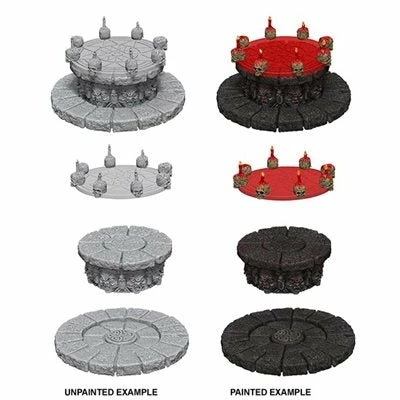 Magic Dais - WizKids Deep Cuts Unpainted Miniatures 3 Magic Dais - WizKids Deep Cuts Unpainted Miniatures