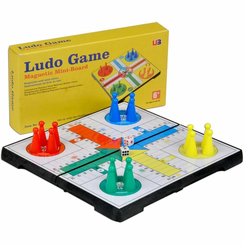Magnetic Games- Ludo 10Inch 3 Magnetic Games- Ludo 10Inch