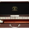 Mahjong Set- Large Wooden Case With Rail 1 Mahjong Set- Large Wooden Case With Rail -WINNING MOVES Shop mahjong set large wooden case with rail