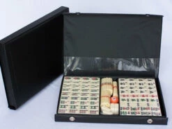Mahjong Set- Vinyl Case With Sticks