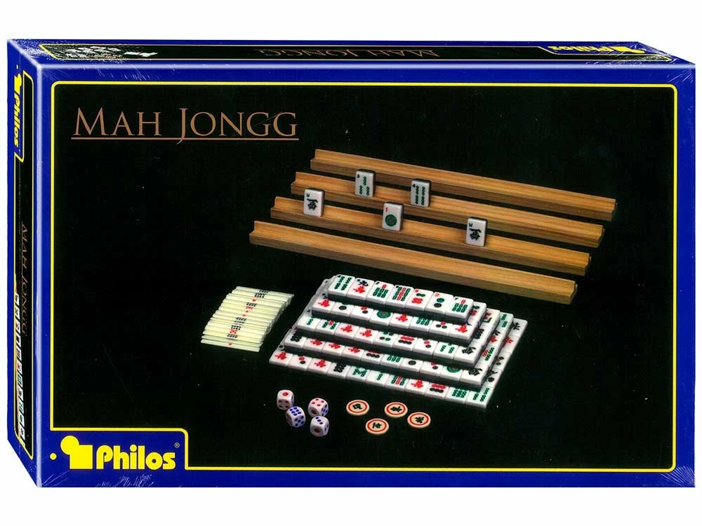 Mahjong Set With Rails (Philos - No Case) 3 Mahjong Set With Rails (Philos - No Case)